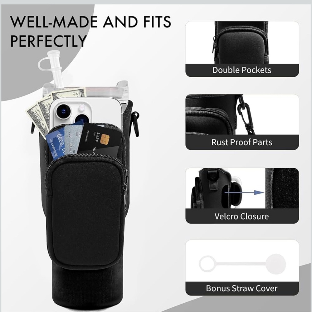 Black 40 oz cup holder